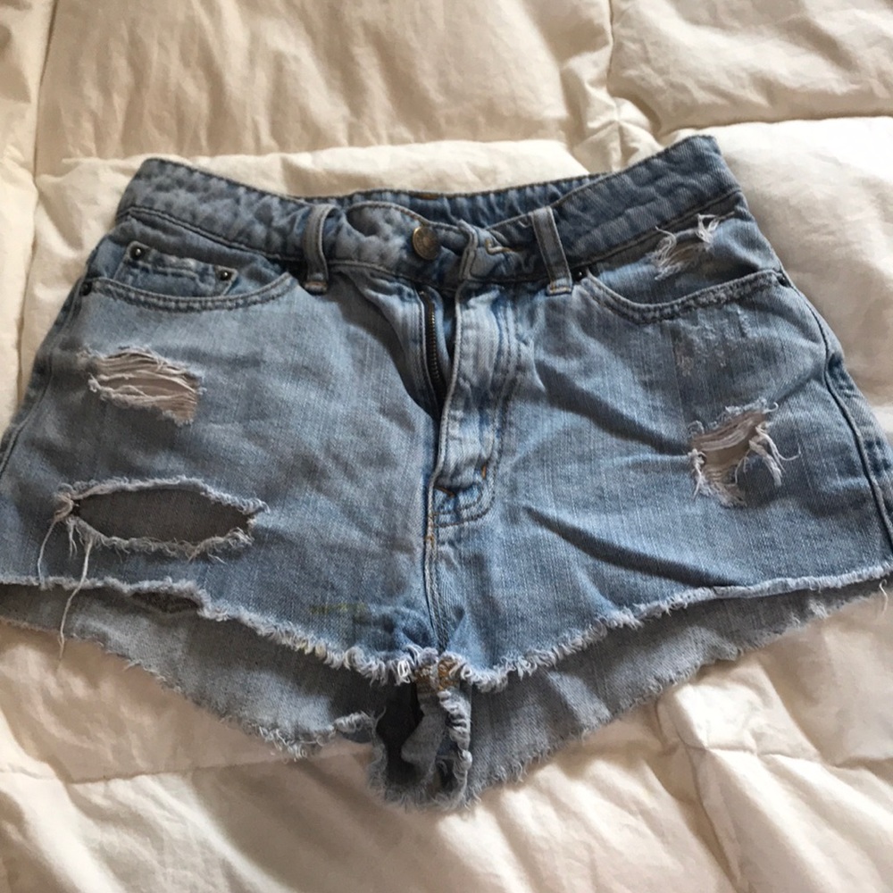 Urban Outfitters high waisted ripped shorts